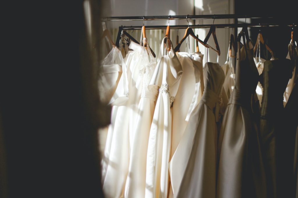a row of dresses from a swinger